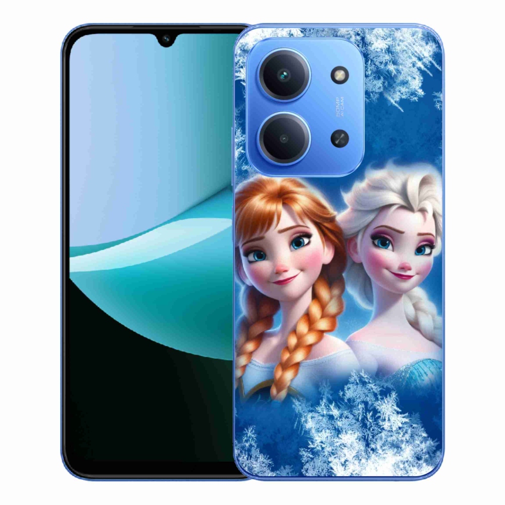 Gelový kryt mmCase na Xiaomi Redmi 15C 4G/5G (173mm) - ledové království 2