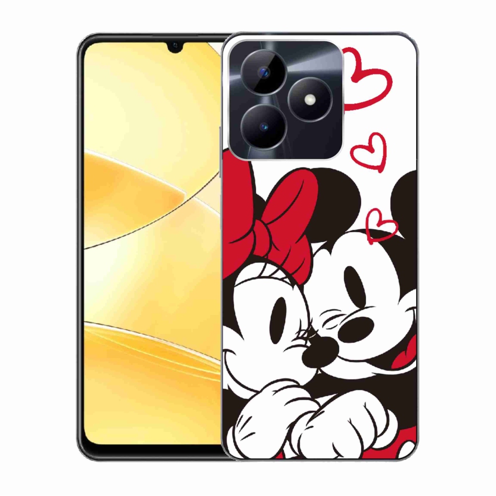 Gelový kryt mmCase na Realme C51/C53 - minnie a mickey