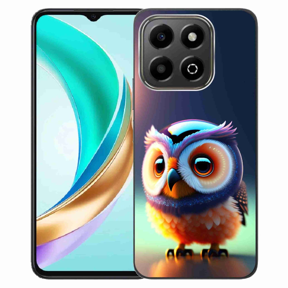 Gelový kryt mmCase na Honor X6b - sovička