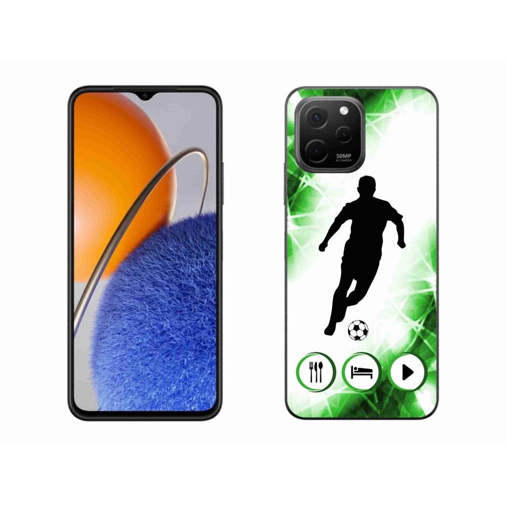 Gelový kryt mmCase na Huawei Nova Y61 - fotbalista