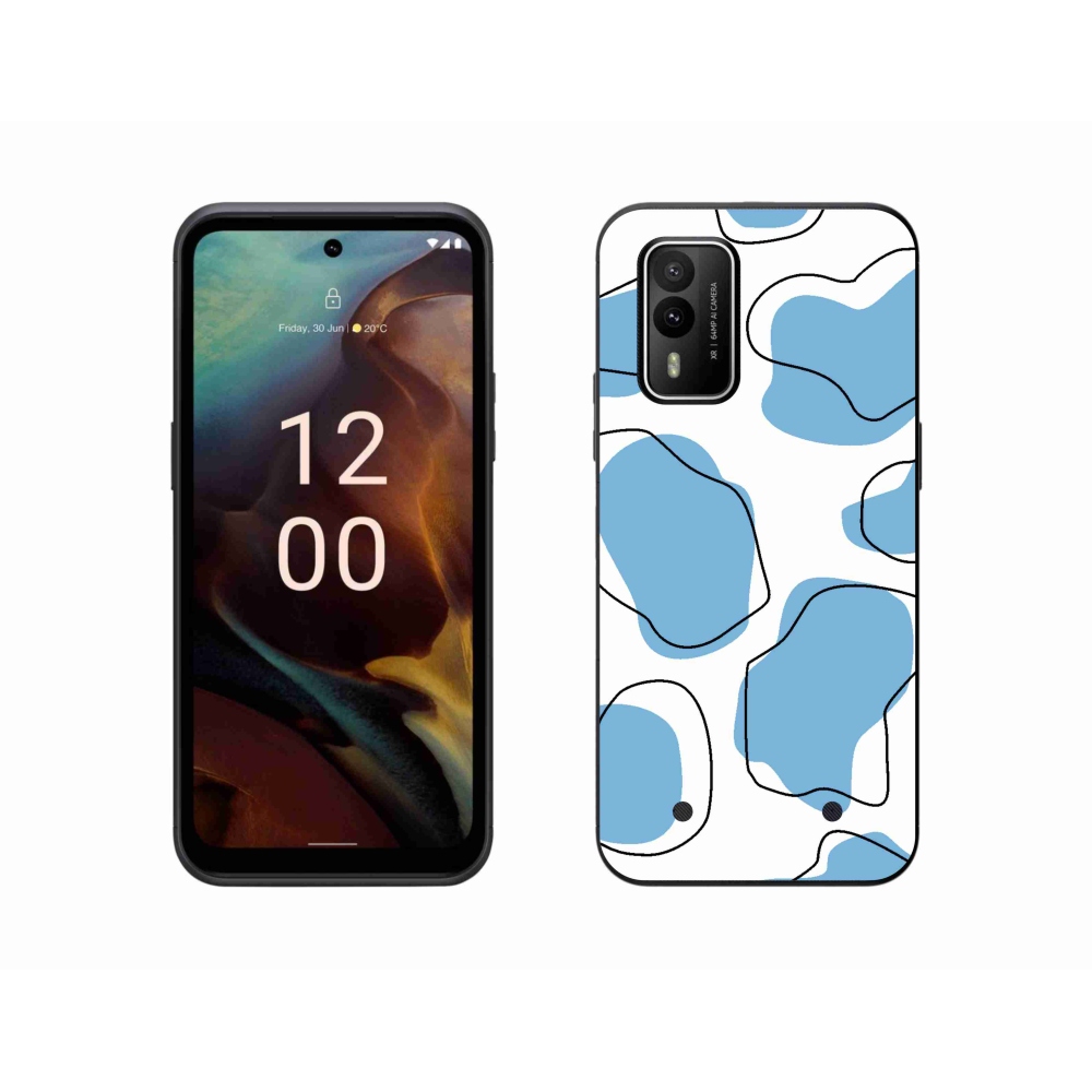 Gelový kryt mmCase na Nokia XR21 - abstrakt 28