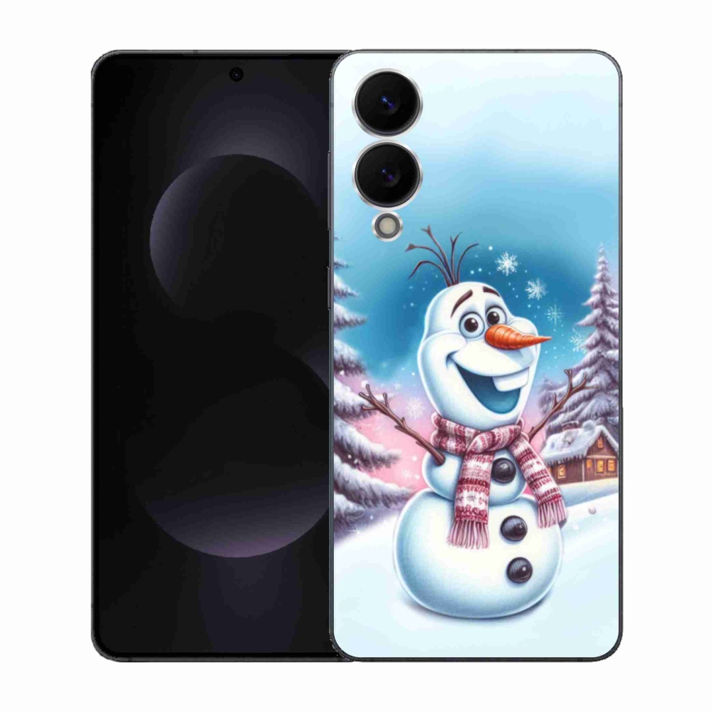 Gelový kryt mmCase na Samsung Galaxy S25 Edge - ledové království