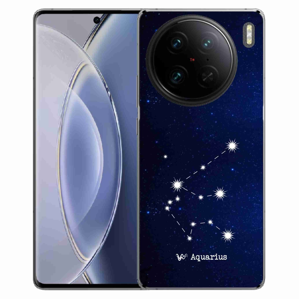 Gelový kryt mmCase na Vivo X90 Pro - souhvězdí Vodnáře