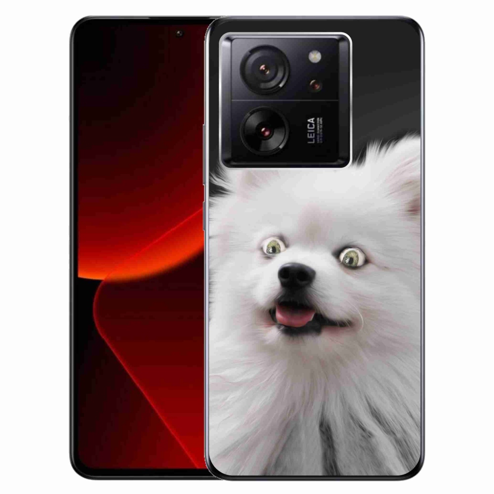 Gelový kryt mmCase na Xiaomi 13T/13T Pro - bílý špic