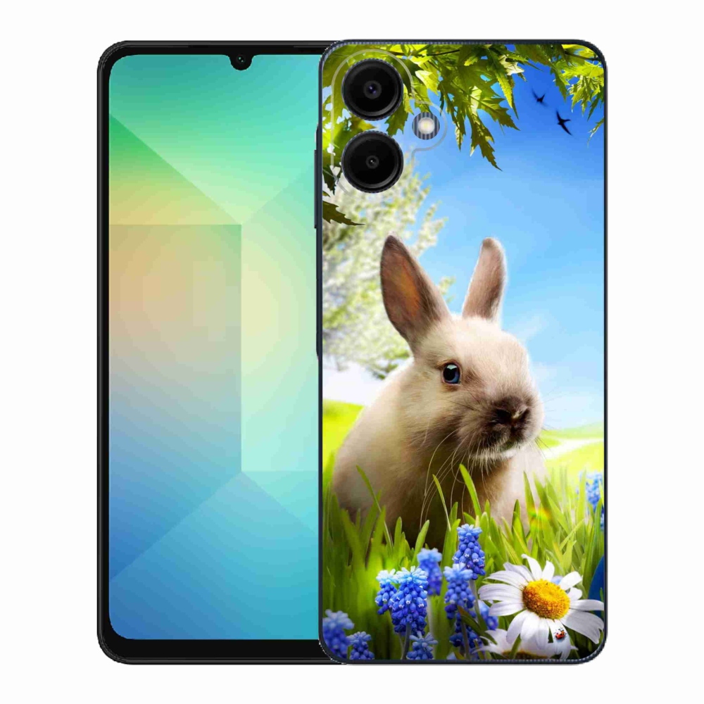 Gelový kryt mmCase na Samsung Galaxy A06 4G - zajíček