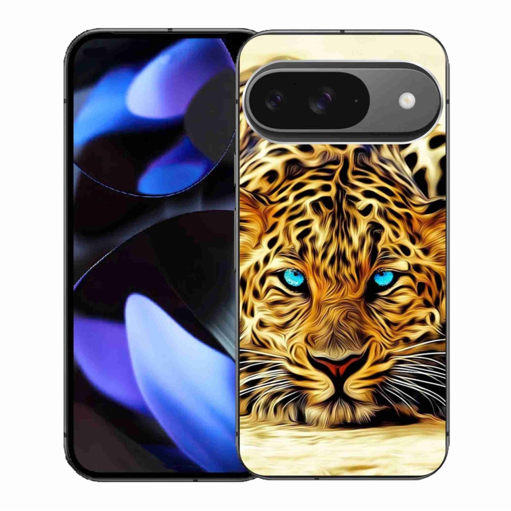Gelový kryt mmCase na Google Pixel 9/9 Pro - kreslený tygr