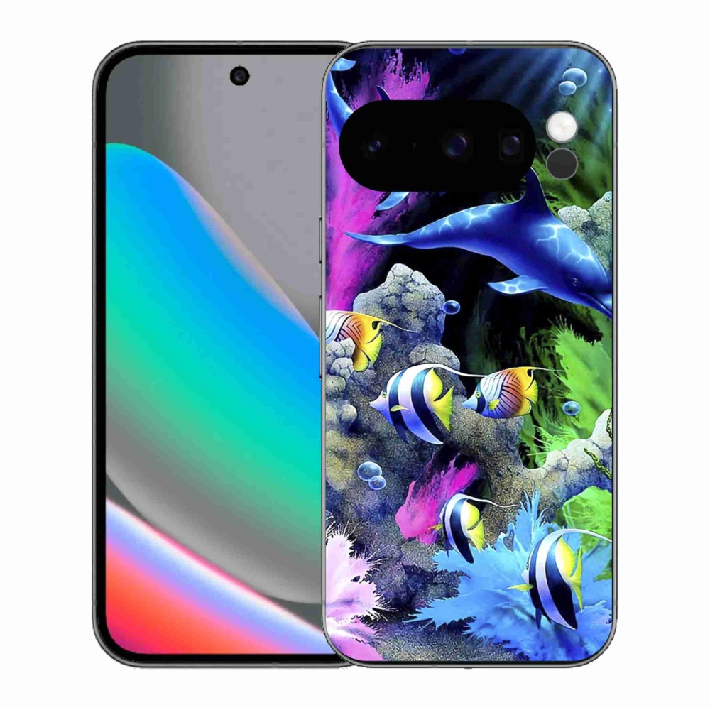 Gelový kryt mmCase na Google Pixel 10 Pro - mořský svět