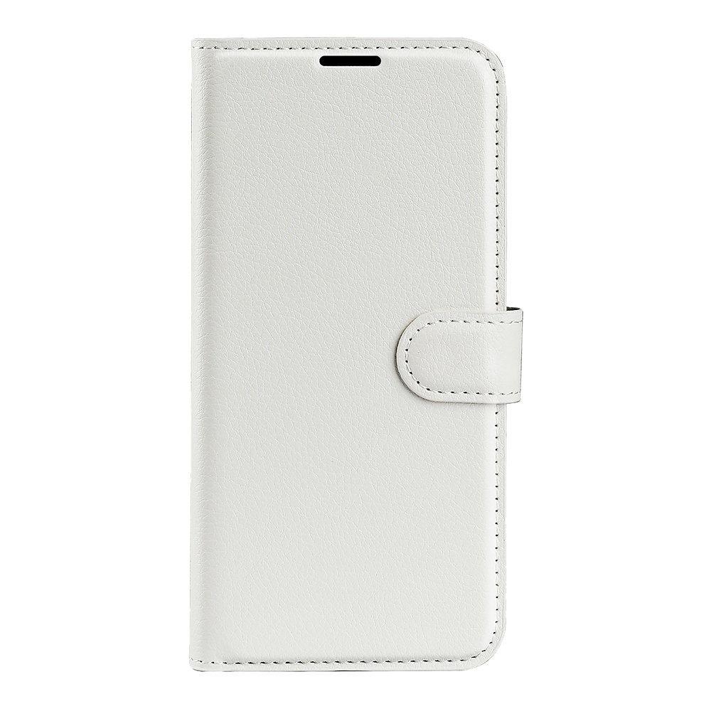 Litchi knížkové pouzdro na Xiaomi Poco F7 5G - bílé
