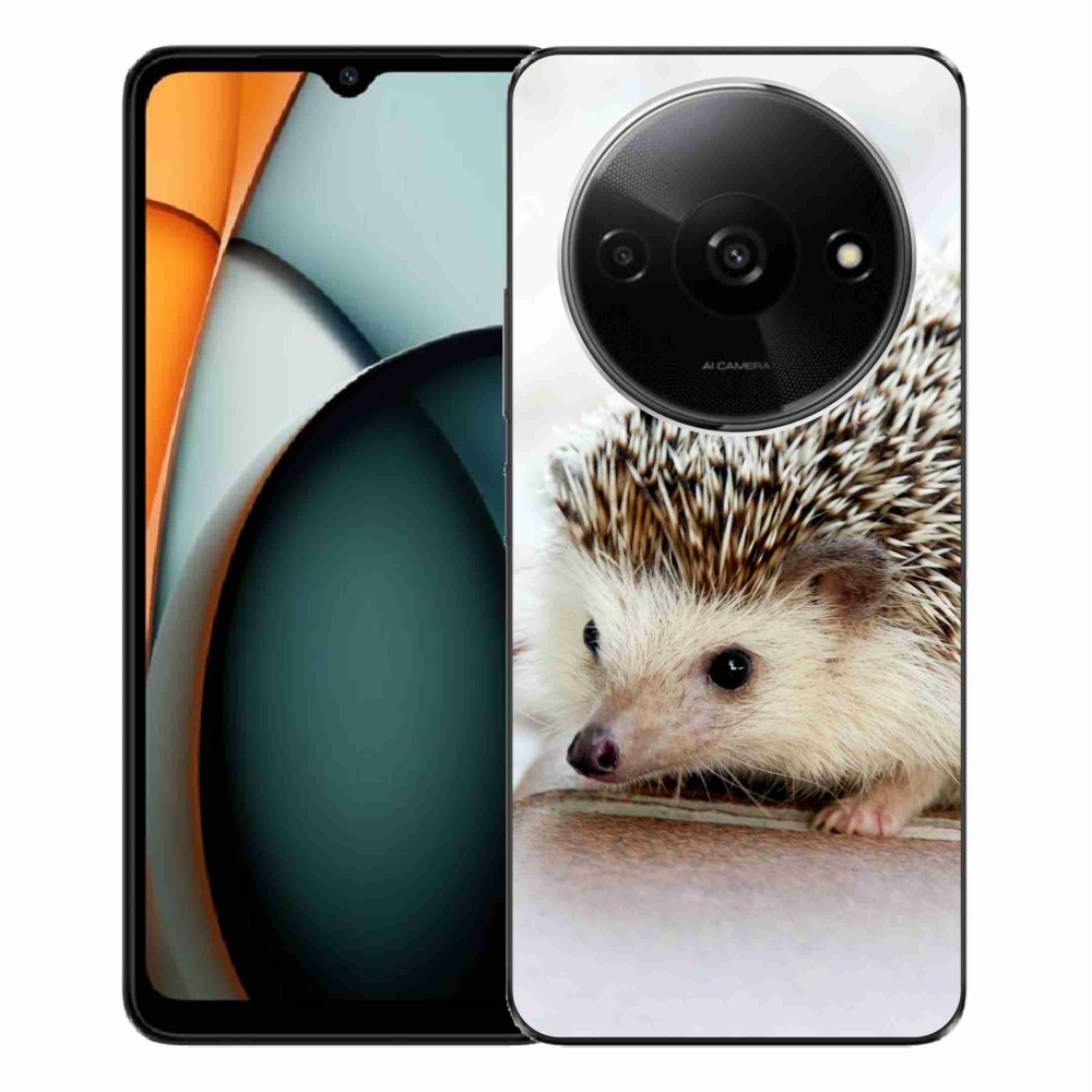 Gelový kryt mmCase na Xiaomi Redmi A3 - ježek