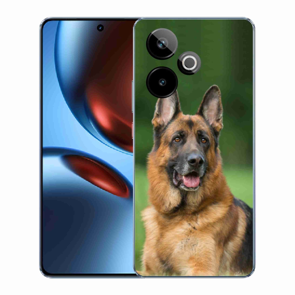 Gelový kryt mmCase na Realme GT 7 5G/GT 7T 5G - německý ovčák