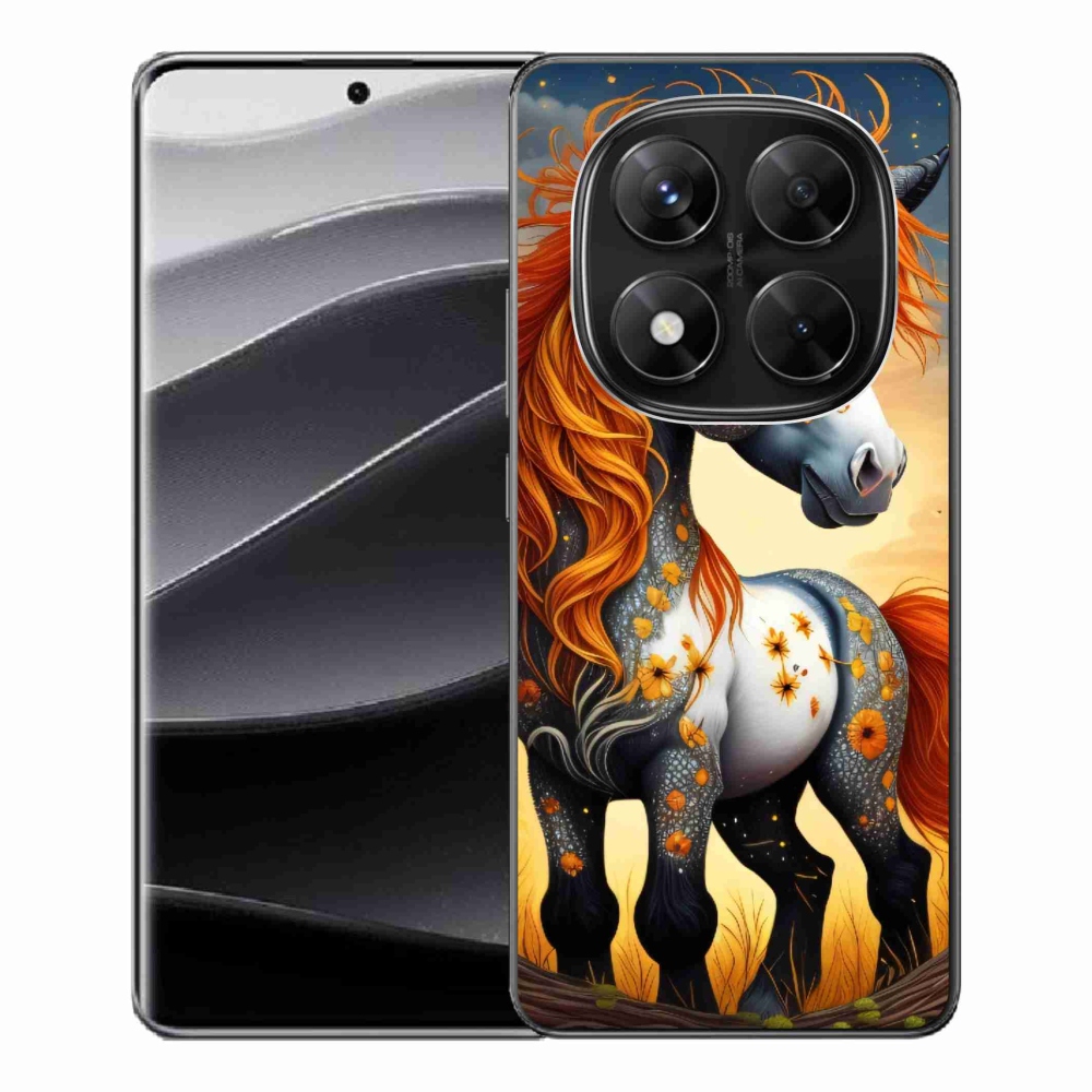 Gelový kryt mmCase na Xiaomi Redmi Note 14 Pro 5G/Poco X7 5G - barevný poník