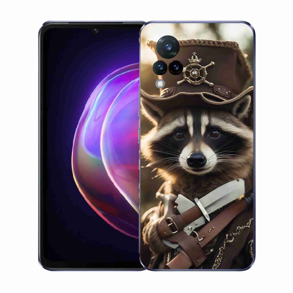 Gelový kryt mmCase na Vivo V21 4G/5G - mýval v uniformě
