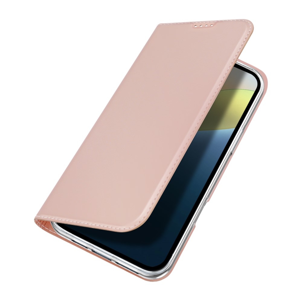 DUX knížkové pouzdro na iPhone 16 - růžovozlaté