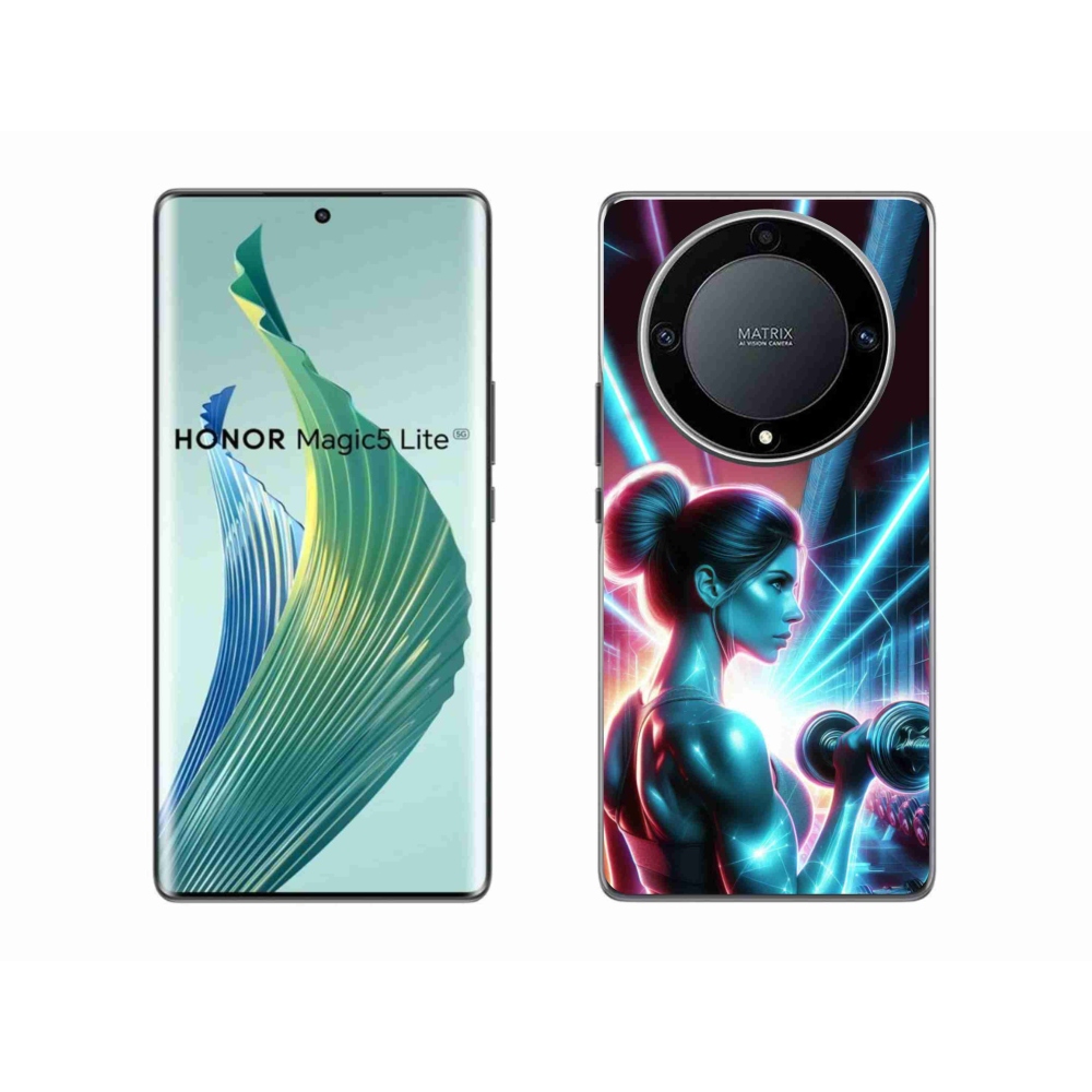 Gelový kryt mmCase na Honor Magic 5 Lite 5G - posilování