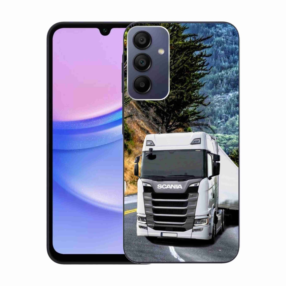 Gelový kryt mmCase na Samsung Galaxy A15 4G/5G - kamion 1