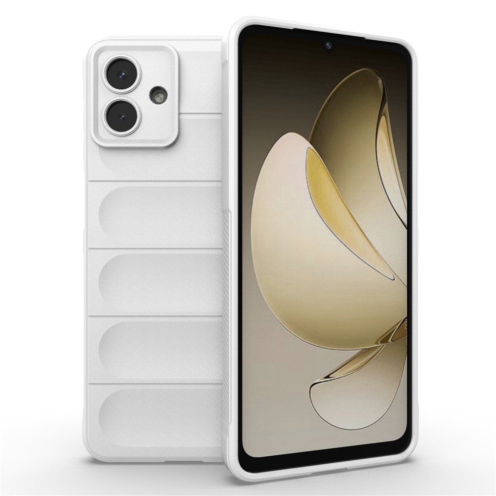 Rugg odolný gelový obal na Samsung Galaxy A07 4G - bílý