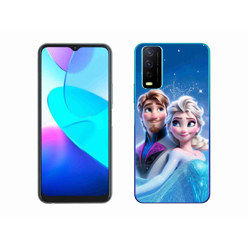 Gelový kryt mmCase na Vivo Y11s/Y20s - ledové království 1