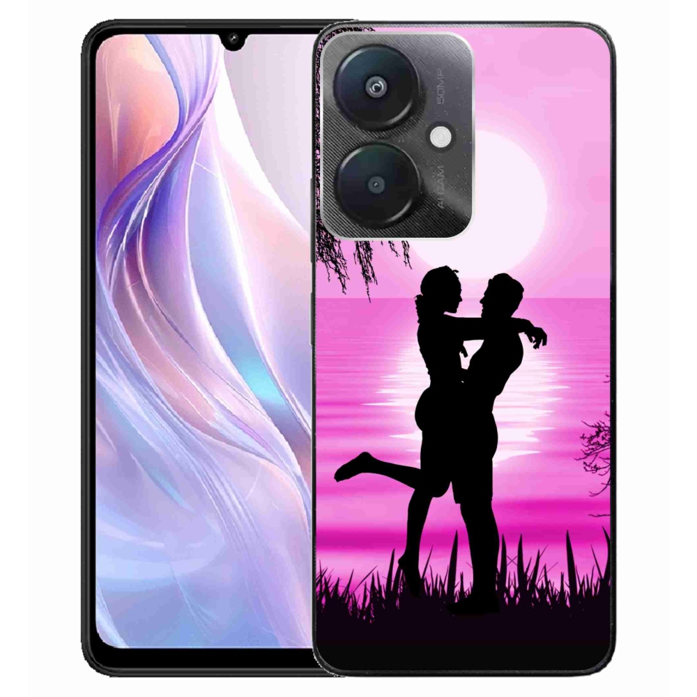 Gelový obal mmCase na Xiaomi Redmi 13C 5G - západ slunce