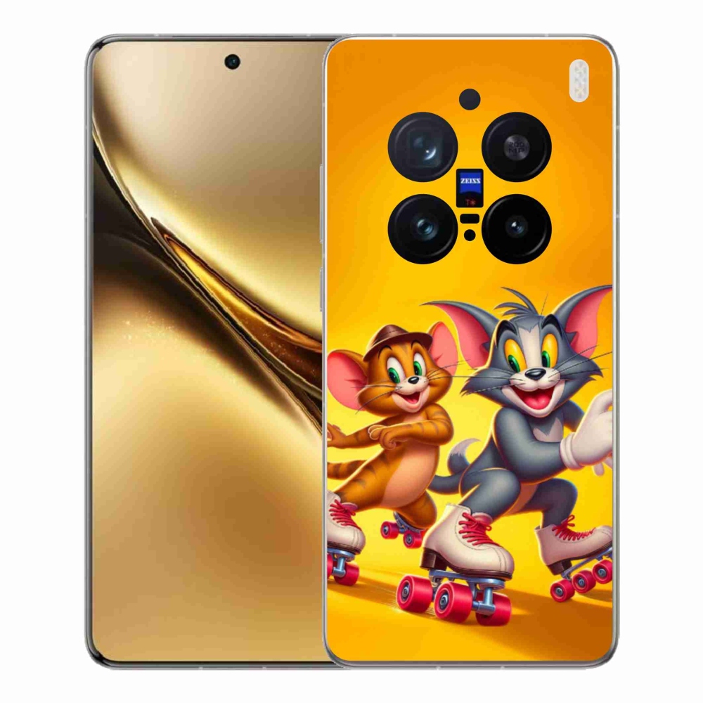 Gelový kryt mmCase na Vivo X200 Pro 5G - tom a jerry