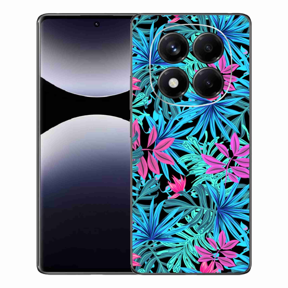 Gelový kryt mmCase na Xiaomi Redmi Note 14 Pro - květiny 3