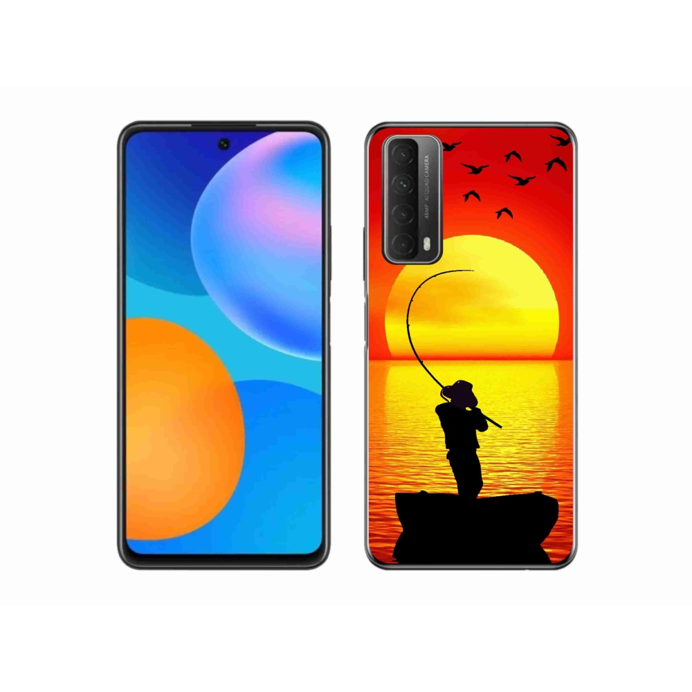 Gelový kryt mmCase na Huawei P Smart (2021) - rybaření