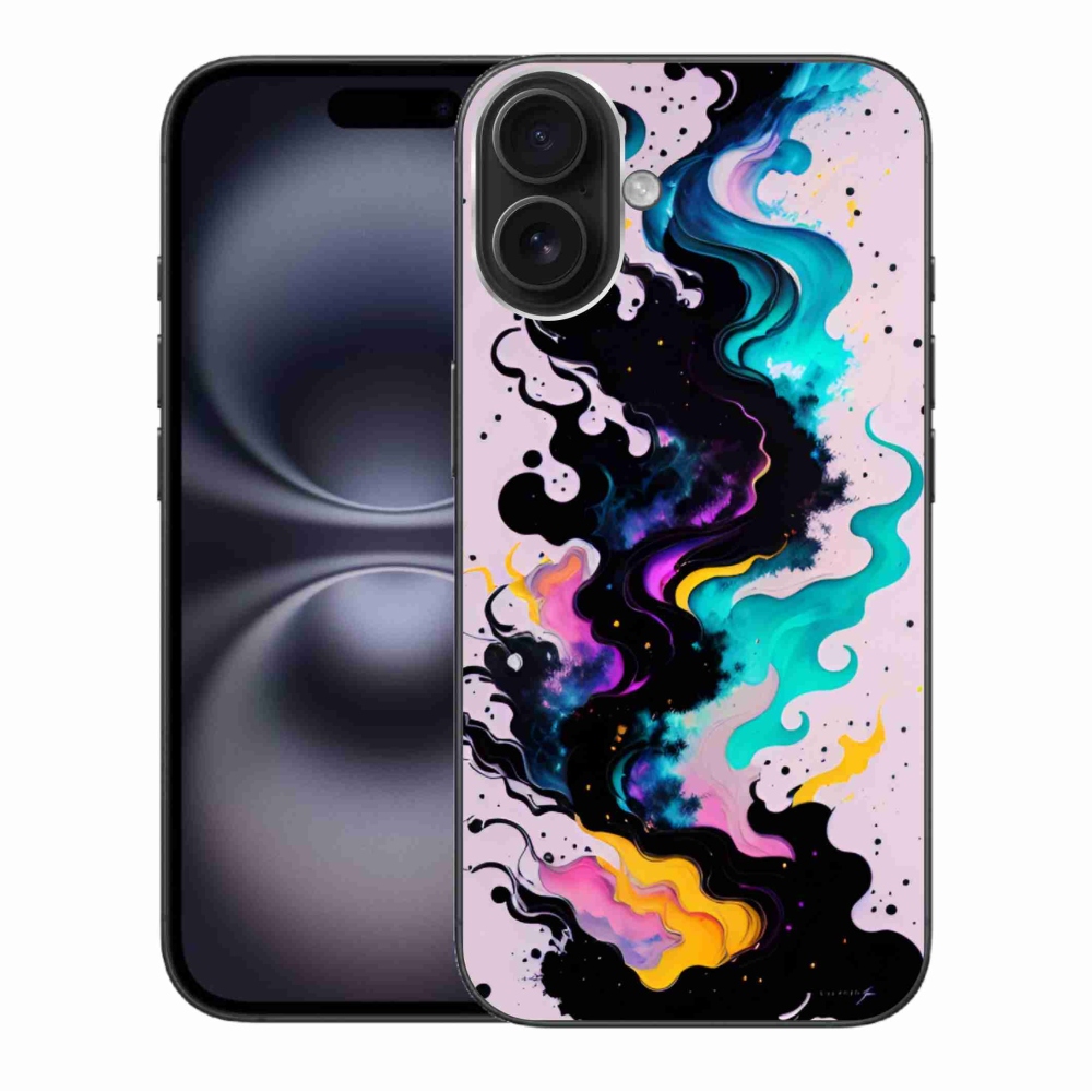 Gelový kryt mmCase na iPhone 16 Plus - abstraktní motiv 4