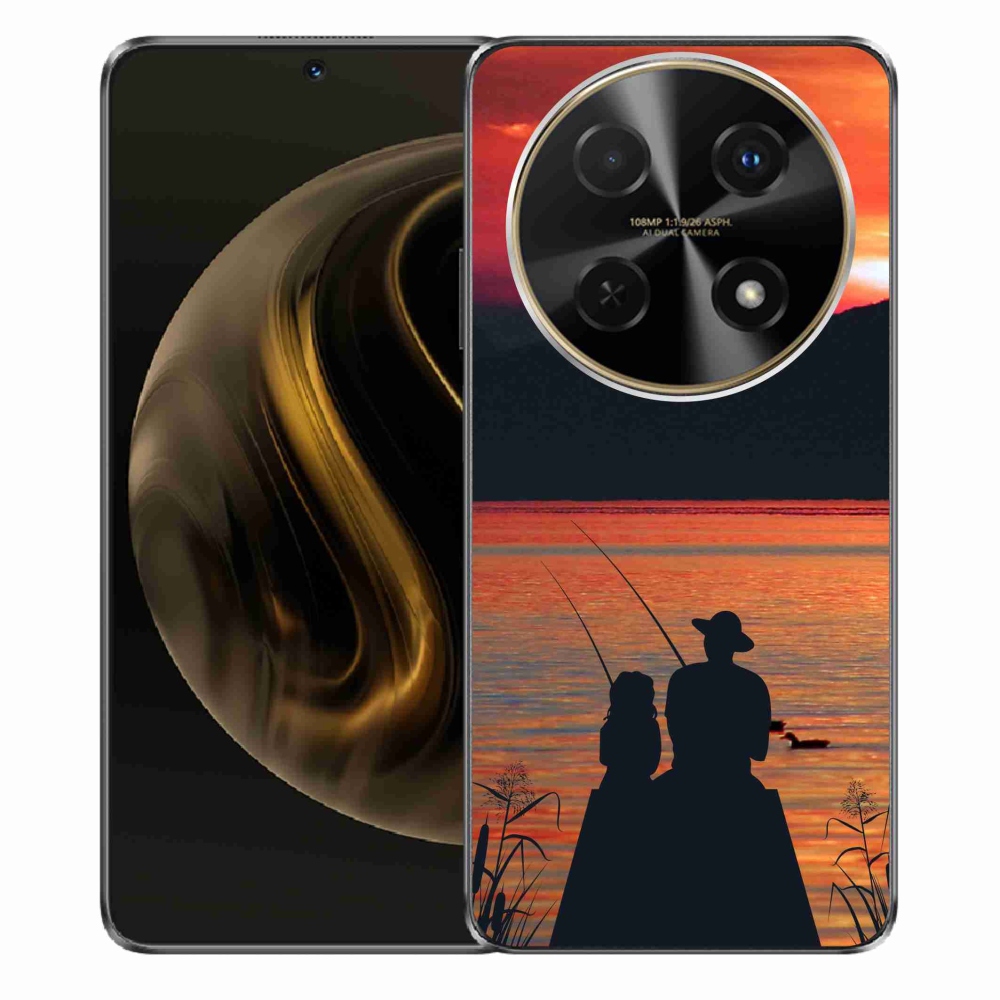 Gelový kryt mmCase na Huawei Nova 12i - rybaření 3
