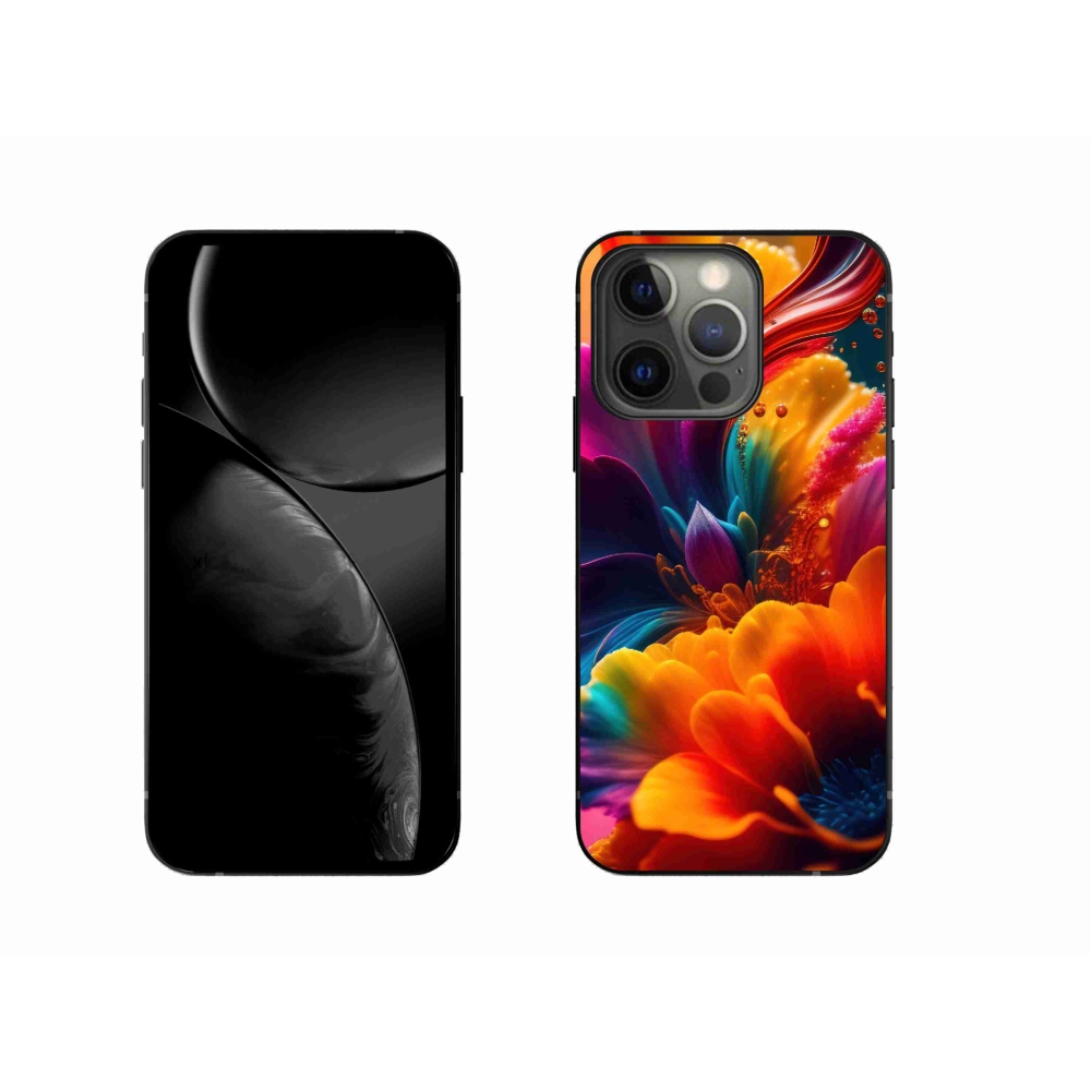 Gelový kryt mmCase na iPhone 13 Pro - abstraktní motiv 2