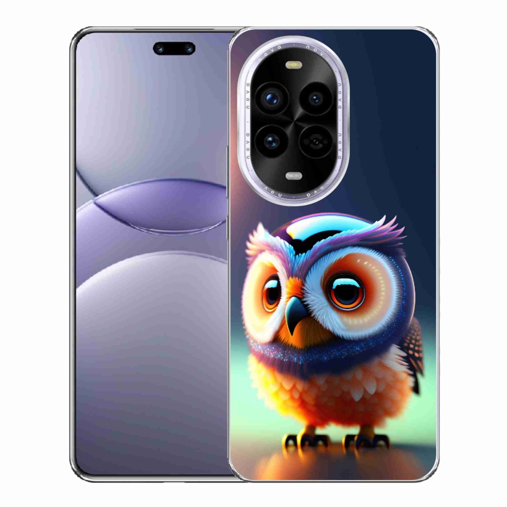 Gelový kryt mmCase na Huawei Nova 13 Pro 5G - sovička