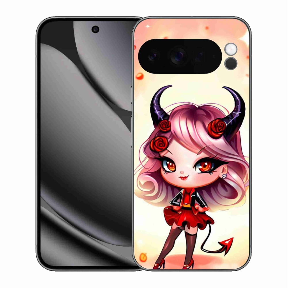 Gelový kryt mmCase na Google Pixel 10 Pro XL - kreslená čertice