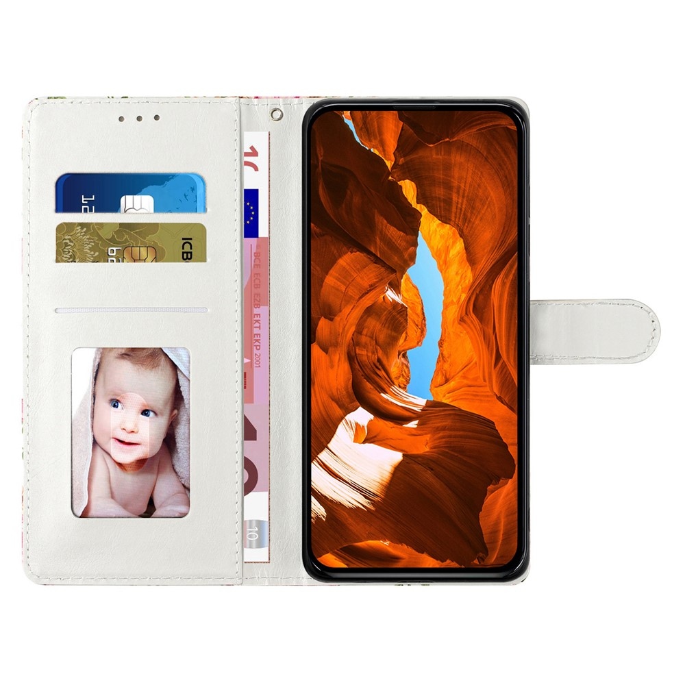 Secure knížkové pouzdro na Xiaomi 15T - listy a květy