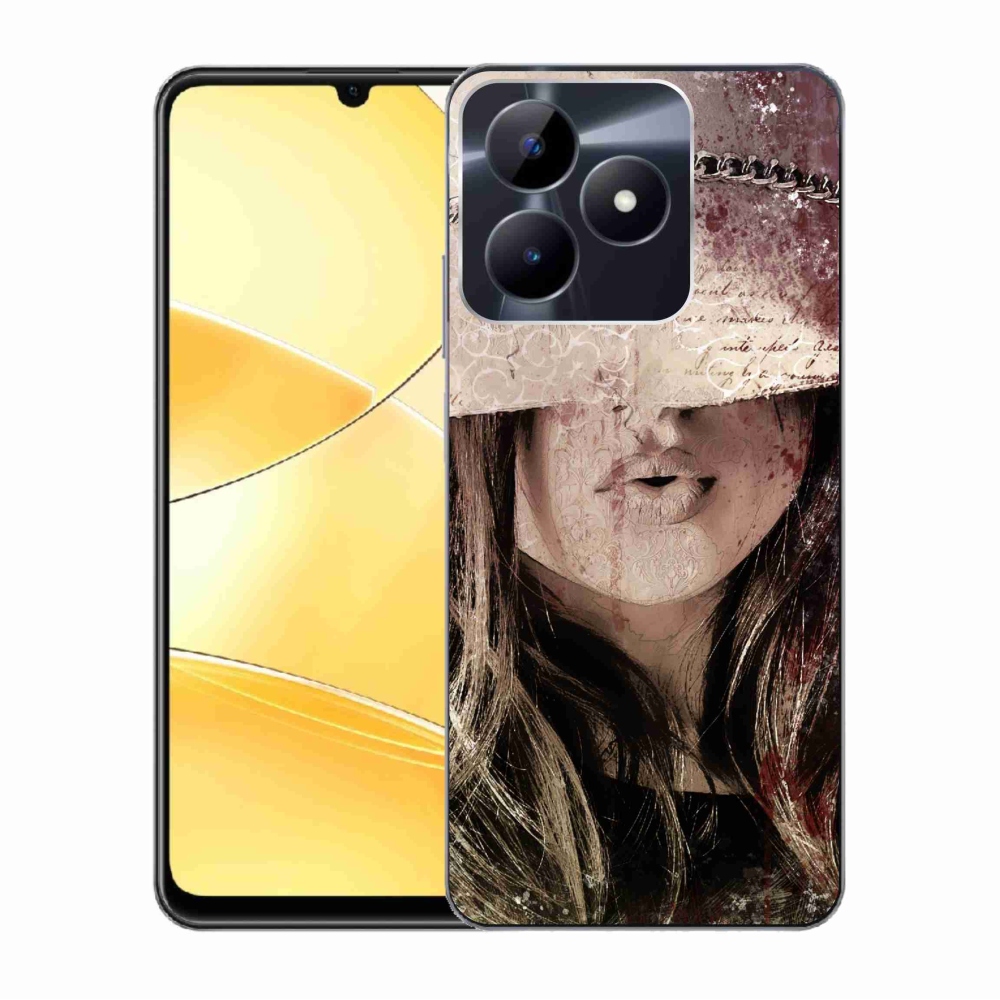 Gelový kryt mmCase na Realme C51/C53 - dívka