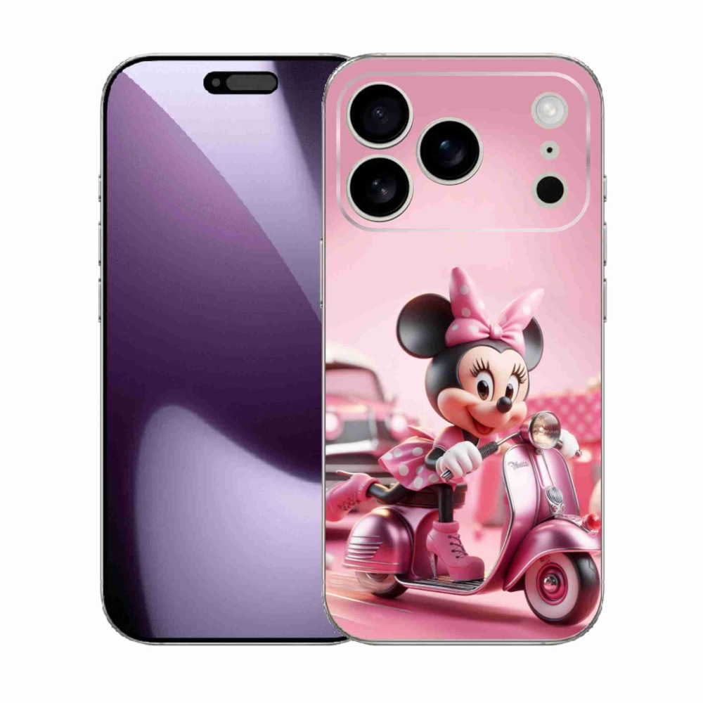 Gelový kryt mmCase na iPhone 17 Pro - minnie 1