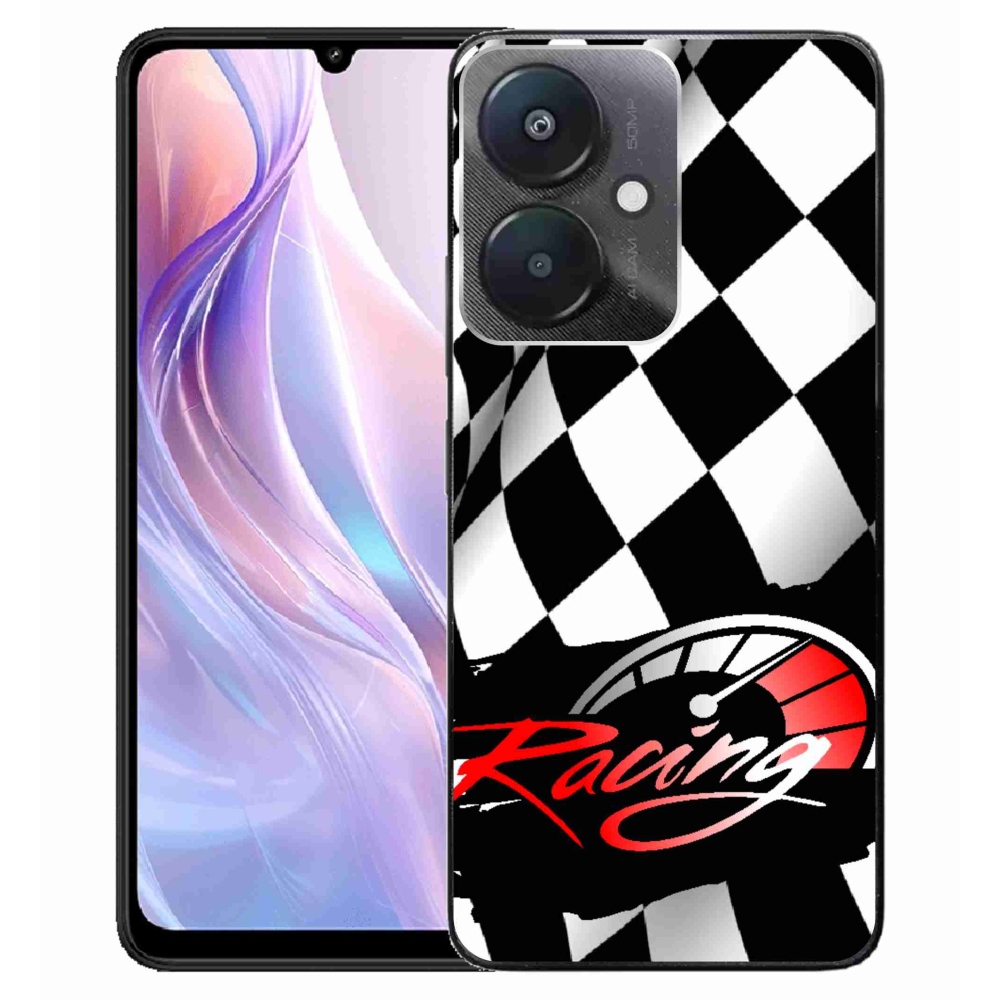 Gelový kryt mmCase na Xiaomi Redmi 13C 5G - závodění