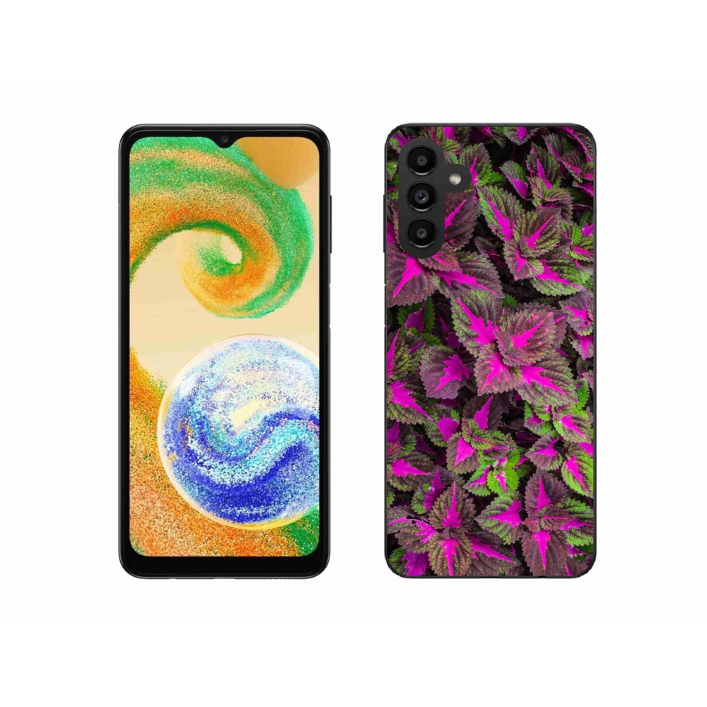 Gelový kryt mmCase na Samsung Galaxy A04s (164.7x76.7x9.1mm) - květiny 10