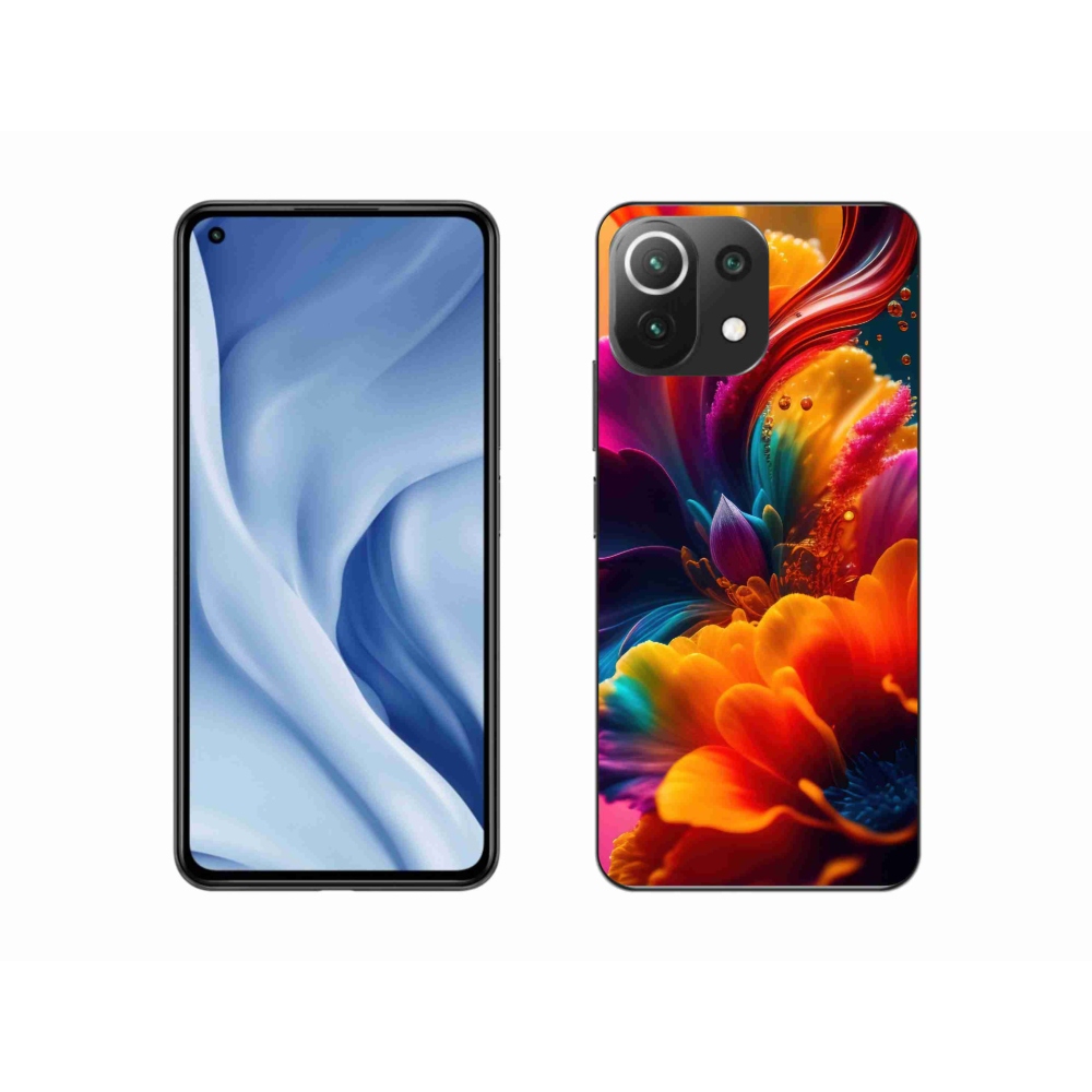 Gelový kryt mmCase na Xiaomi 11 Lite 5G NE - abstraktní motiv 2