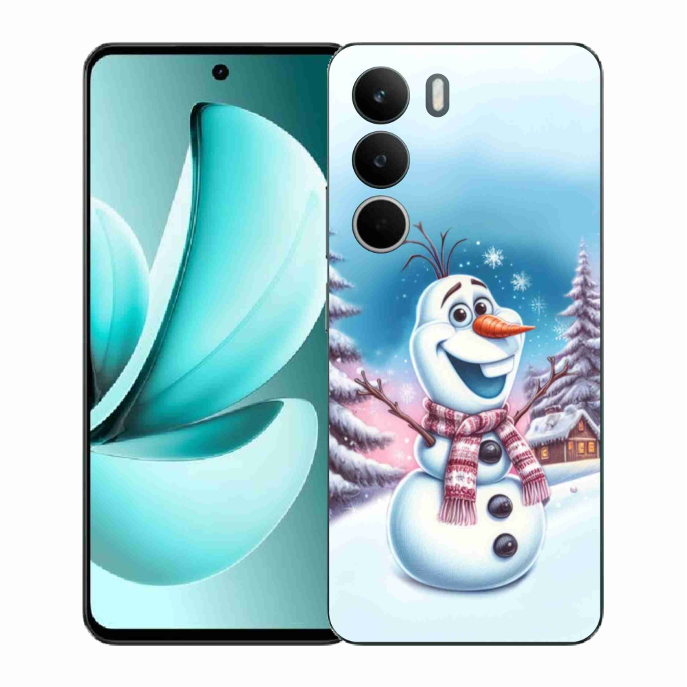 Gelový kryt mmCase na Realme C71 - ledové království