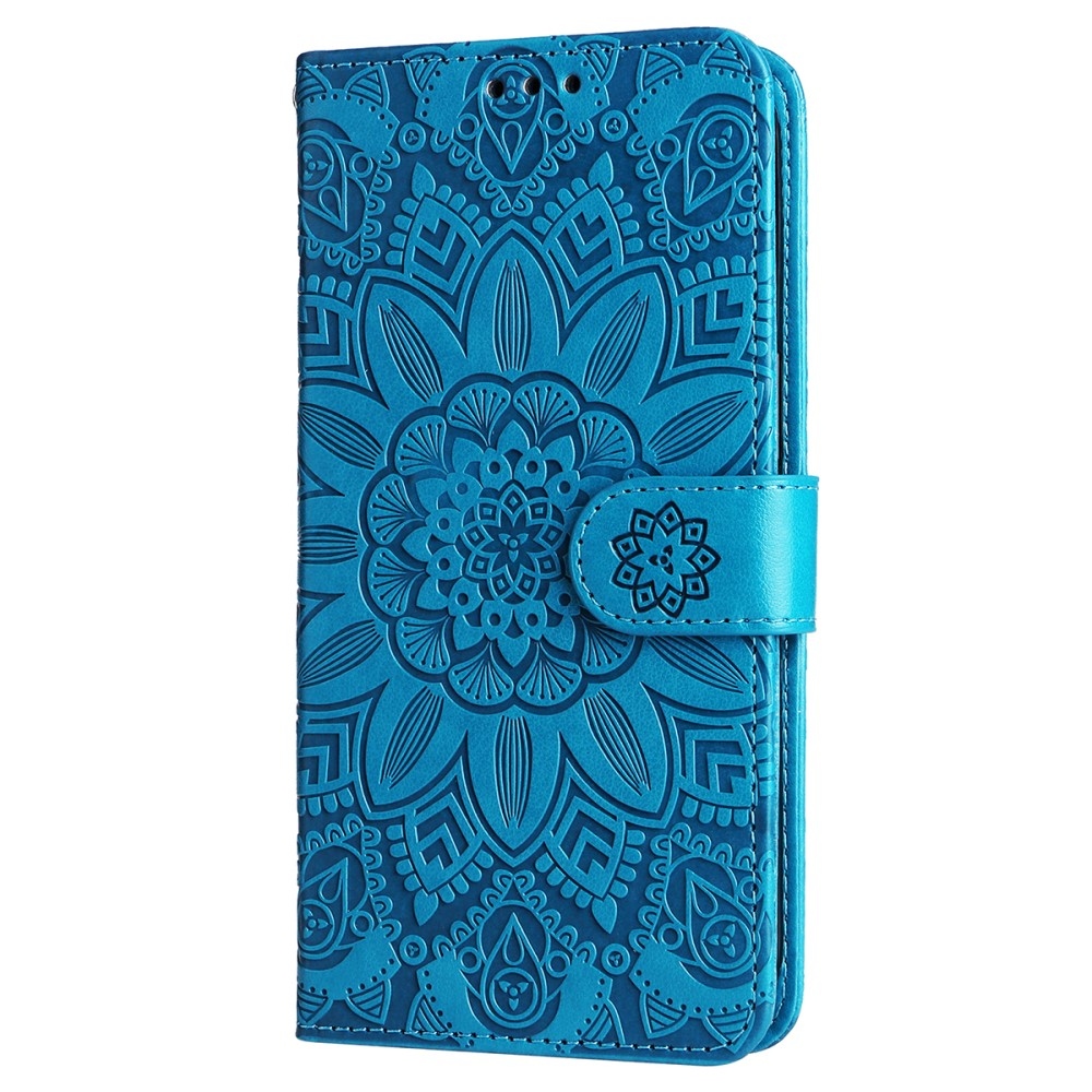 Sunflower knížkové pouzdro na Realme 14 Pro+ 5G - modré