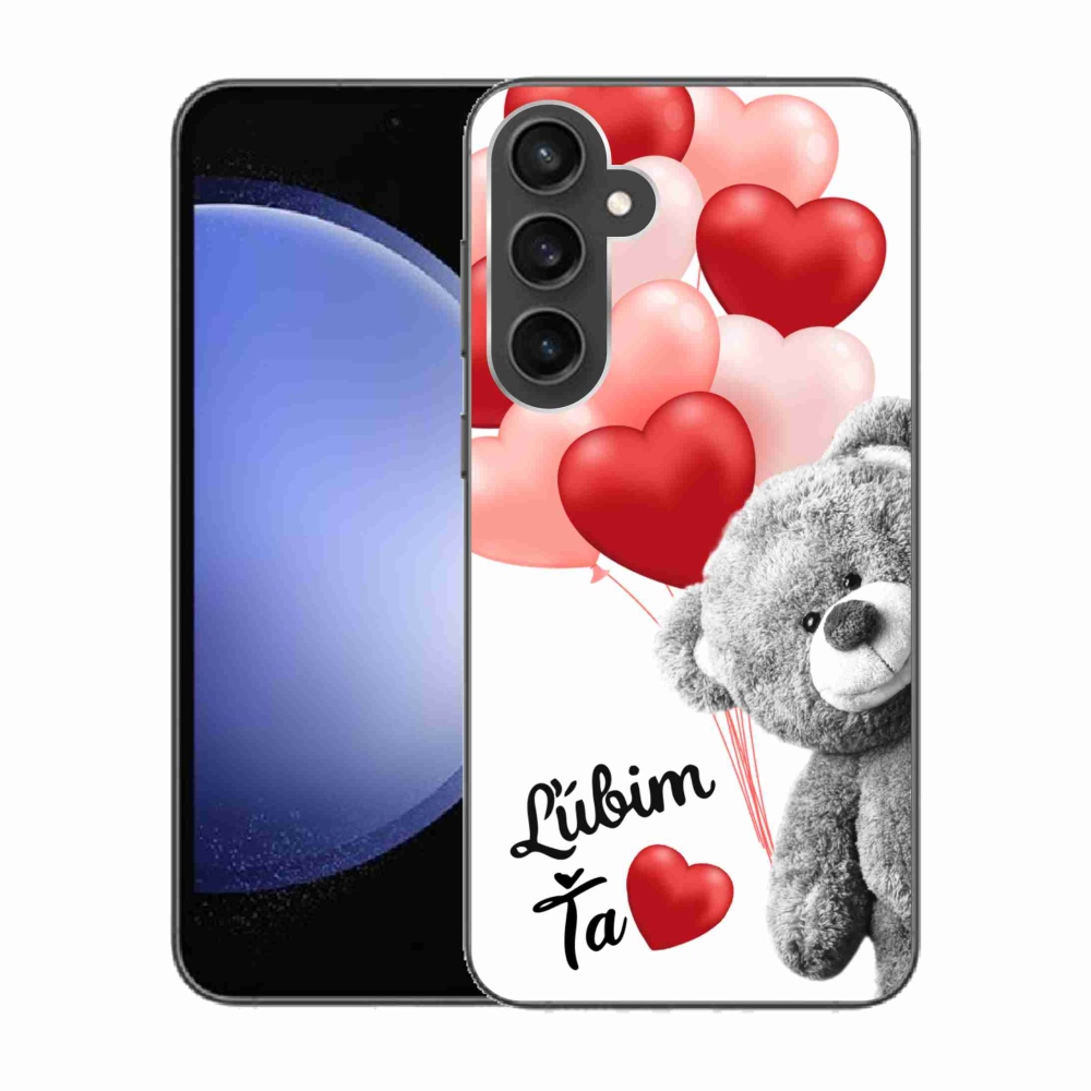 Gelový obal mmCase na Samsung Galaxy S23 FE - ľúbim ťa sk