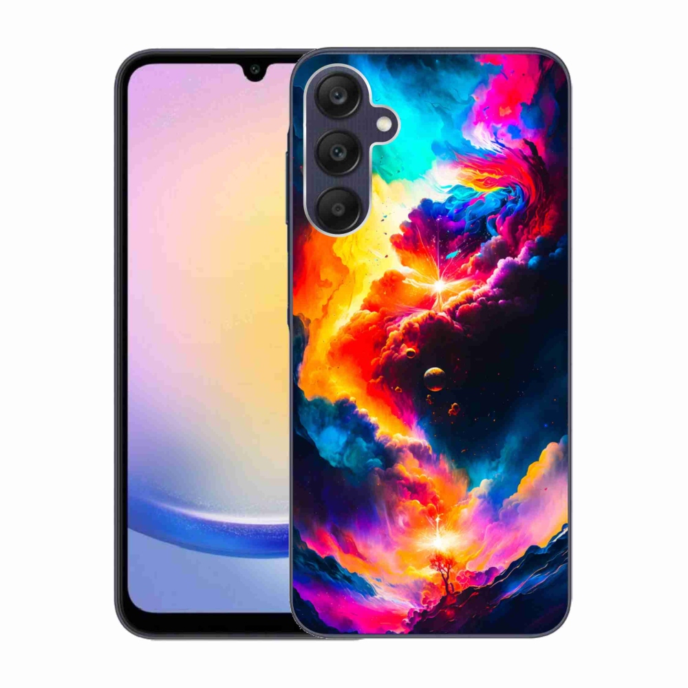 Gelový kryt mmCase na Samsung Galaxy A25 5G - abstraktní motiv