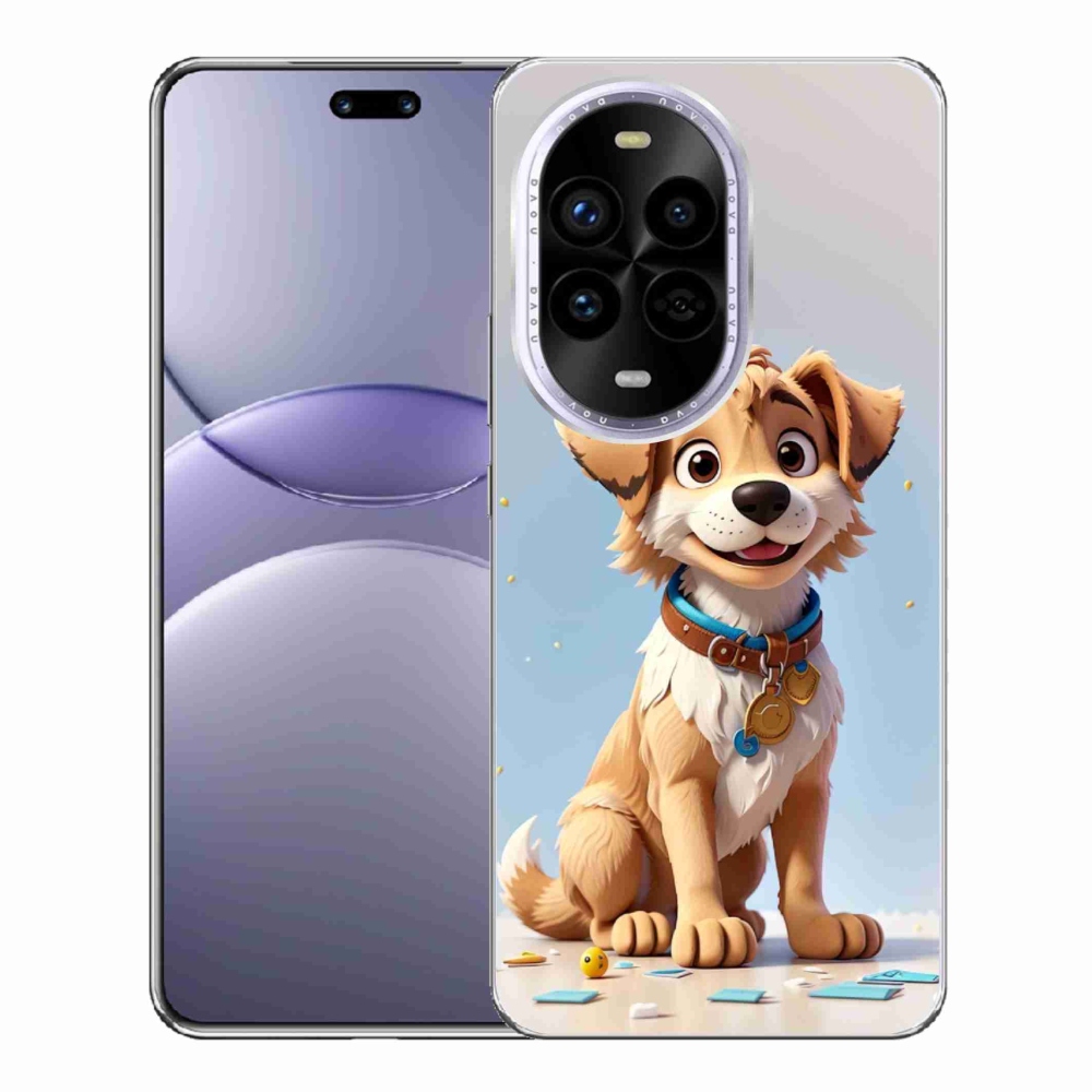 Gelový kryt mmCase na Huawei Nova 13 Pro 5G - kreslené štěně