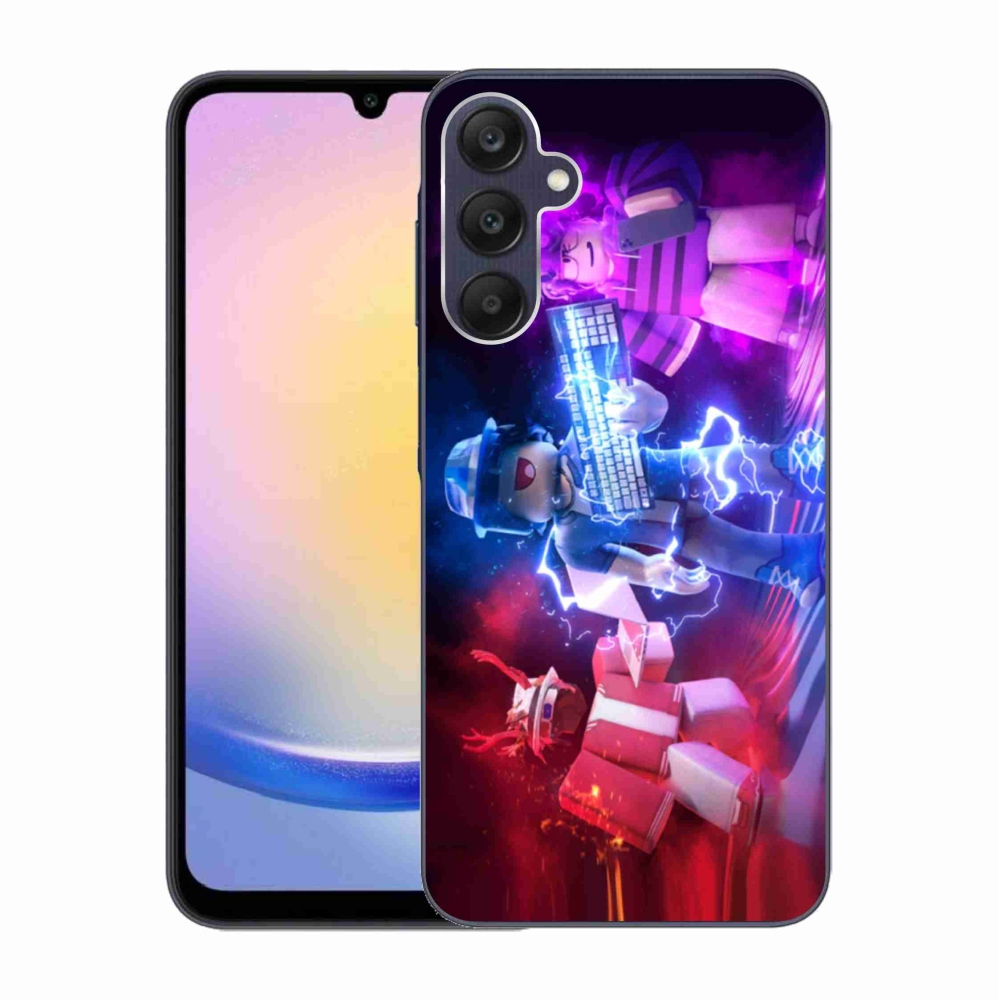 Gelový kryt mmCase na Samsung Galaxy A25 5G - roblox