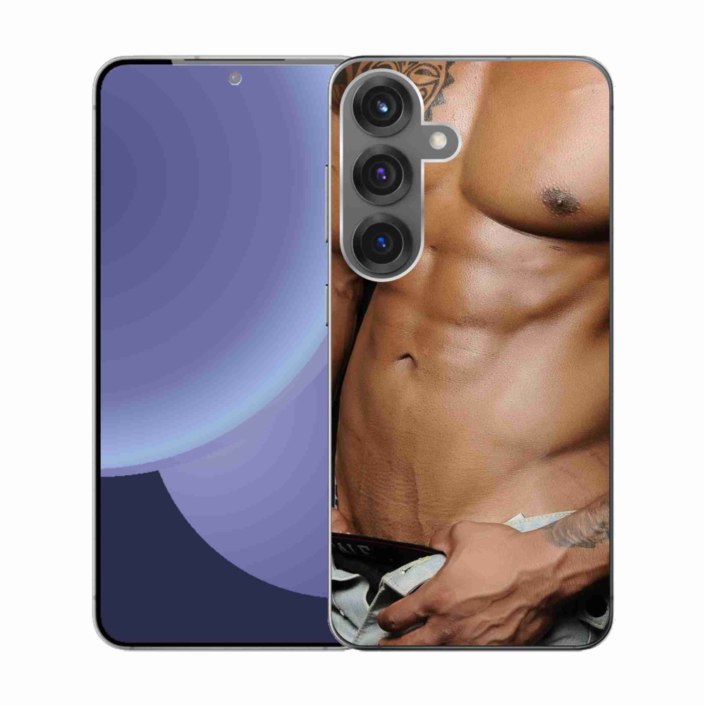 Gelový kryt mmCase na Samsung Galaxy S25 - sexy muž