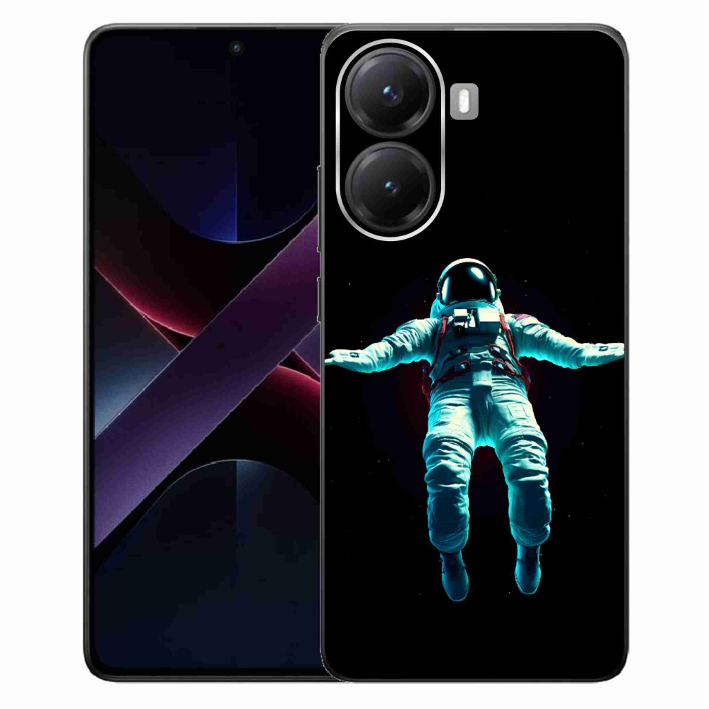 Gelový kryt mmCase na Xiaomi Poco X7 Pro 5G - kosmonaut