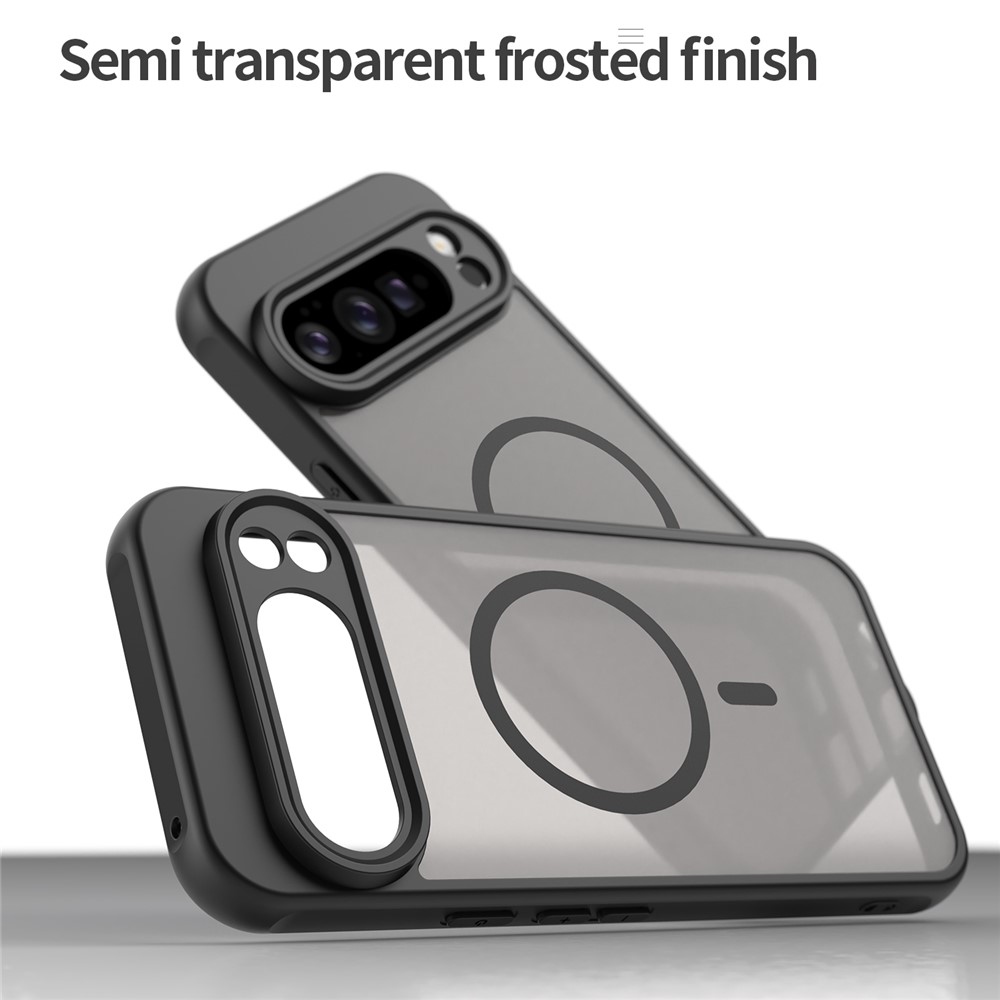 Case matný gelový obal s MagSafe na Google Pixel 10 Pro XL - černý