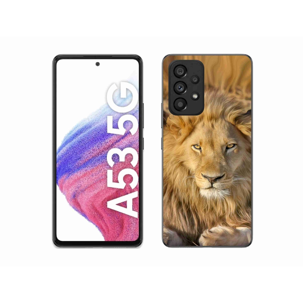 Gelový kryt mmCase na Samsung Galaxy A53 5G - lev 2