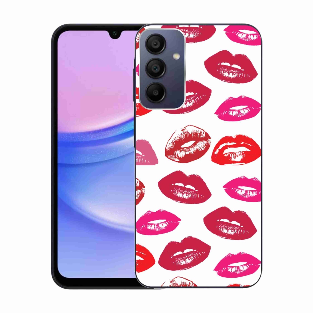 Gelový kryt mmCase na Samsung Galaxy A15 4G/5G - rty