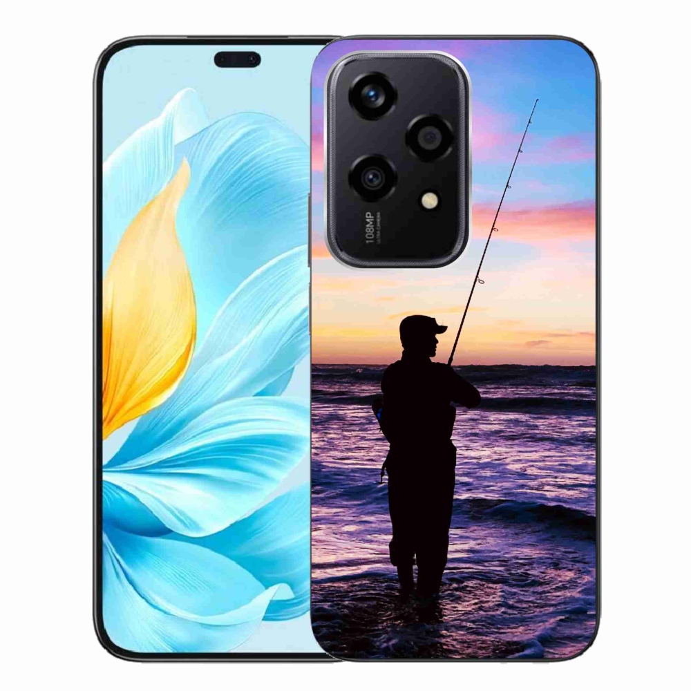 Gelový kryt mmCase na Honor 200 Lite 5G - rybaření 1