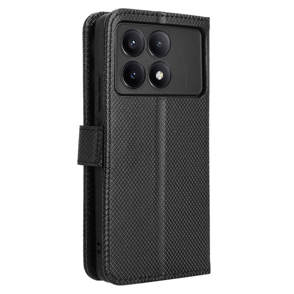 Wrist knížkové pouzdro na Xiaomi Poco X6 Pro 5G - černé