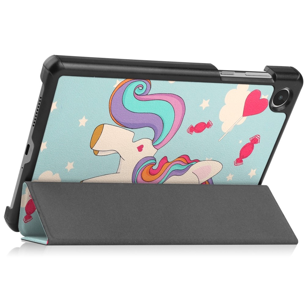 Patte zavírací pouzdro na Lenovo Tab M8 4. Gen (2024) - jednorožec